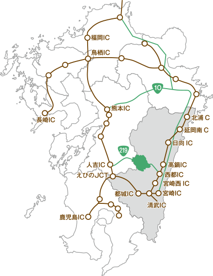 Kyushu Map